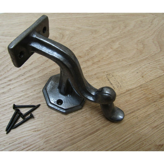Dorchester cast iron handrail brackets Antique iron