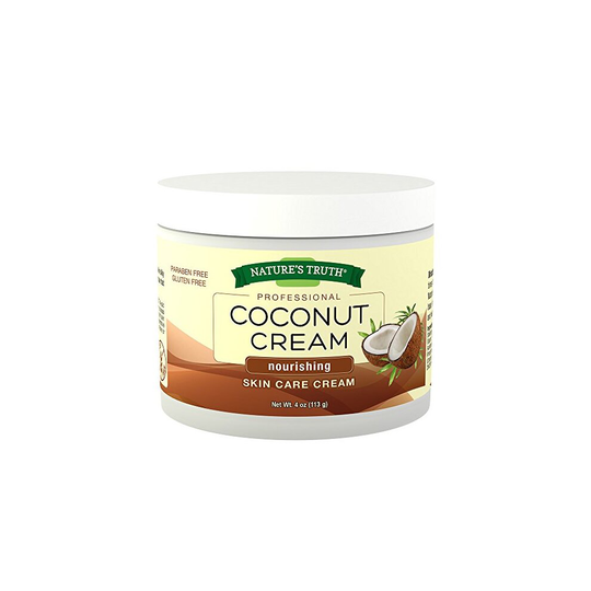 Natures Truth Natures Truth Professional Coconut Cream Nourishing Skin Care Cream, 4 Ounce