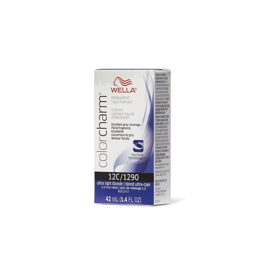 (12C Ultra Light Blonde ) Wella Color Charm Permanent Liquid Color | Wella Permanent Hair Dye