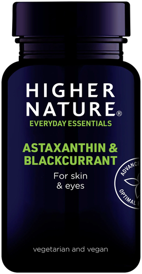 Higher Nature Astaxanthin & Blackcurrant, 30 VCapsules