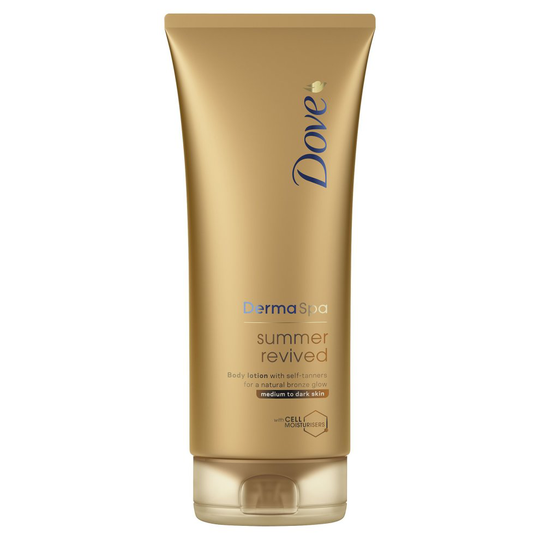 Dove DermaSpa Summer Revived Medium to Dark Gradual Self Tan 200ml