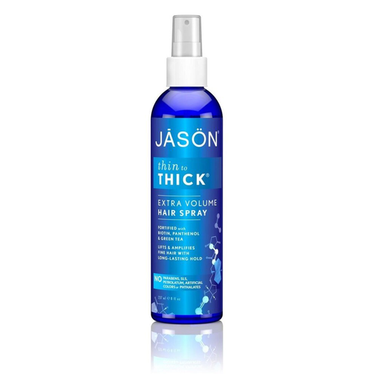 Jason Natural Care Thin To Thick Extra Volume Hair Spray, 237 ml