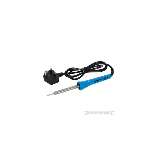 Silverline Soldering Iron 40w 40w Uk - 263572 High Quality - soldering iron 40w silverline uk 263572 high quality
