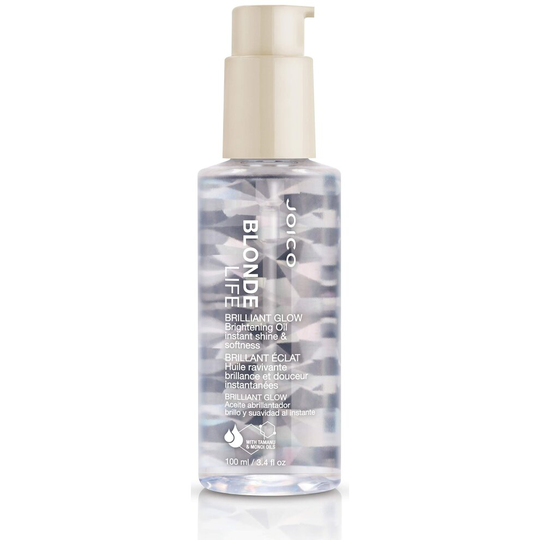 Joico Blonde Life Brilliant Glow Brightening Oil, 3.4-Ounce