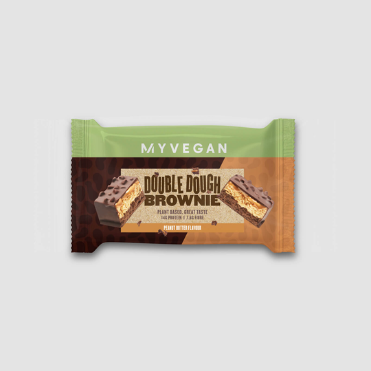 Vegan Double Dough Brownie (Sample) - Peanut Butter