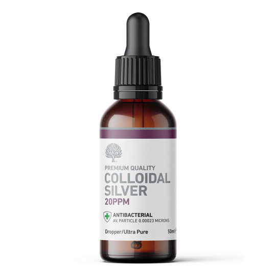 Nature's Greatest Secret 20 ppm Antibacterial Colloidal Silver Dropper 50ml