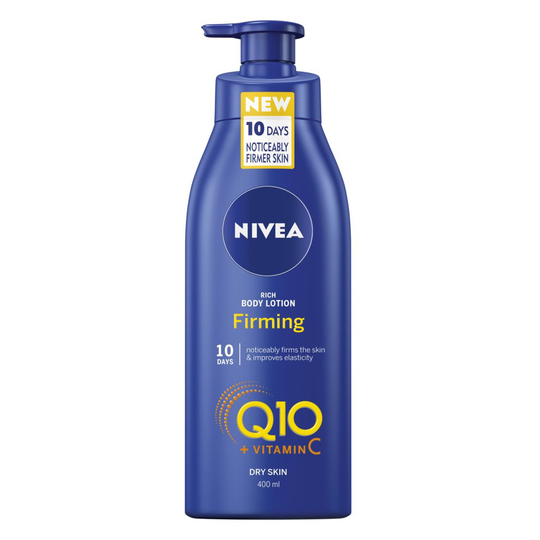 NIVEA Rich Firming Body Moisturiser Q10 Plus Vitamin C, 400 ml