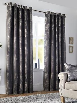 Curtina Feather Eyelet Curtains