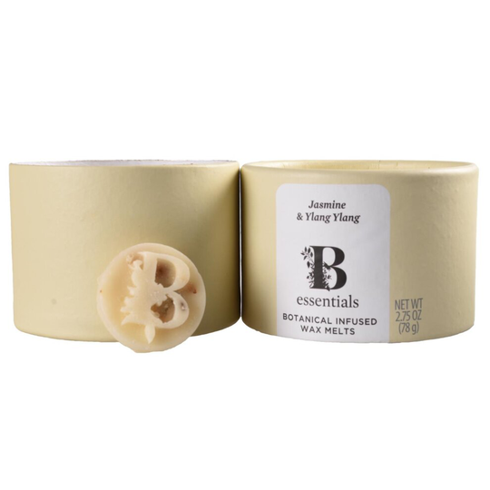 (JASMINE & YLANG YLANG) Scented Wax Melts Aromatherapy 70g New "B" Shape Soy Wax for Wax Warmer