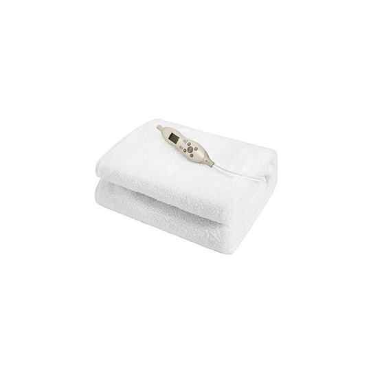 Massage Warehouse Deluxe Massage Table Warmer - Digital Timer + Hand Control + 10 Settings Electric Heated Blanket + Fits All Treatment Couches -