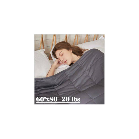Gravity Weighted Blanket Double Anxiety Therapy Sleep 9kg Crenex