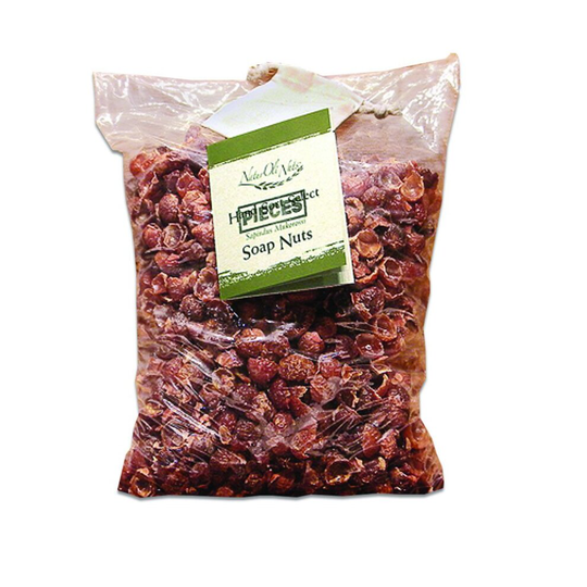 NaturOli Organic Soap Nuts/Soap Berries PIECES - TEN POUNDS (2000+ Loads) - Seedless USDA Certified - Fresh Wild Harvest - Hypoallergenic, Non-toxic