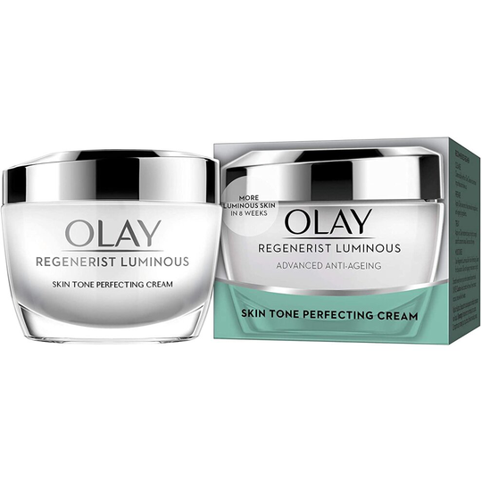 Olay Regenerist Luminous Anti-Ageing Skin Tone Suitableing Cream with Niacinamide, 50 ml