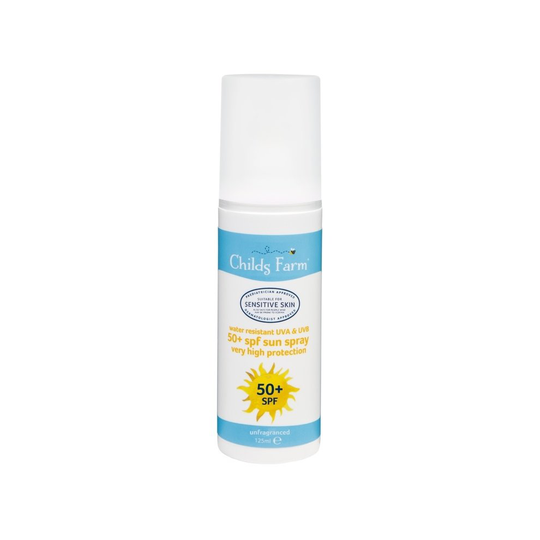 Childs Farm Sun Lotion Spray 50 SPF Unfragranced 125ml