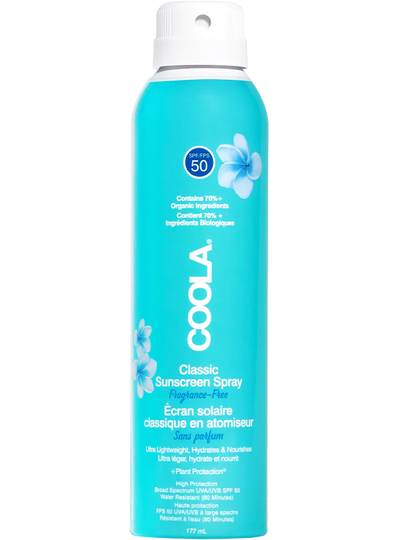 Coola Classic SPF50 Body Spray Unscented 177ml