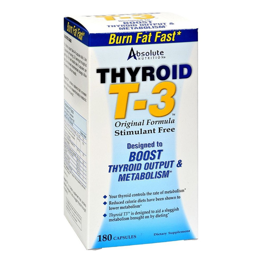 Absolute Nutrition Thyroid T3 - 180 caps
