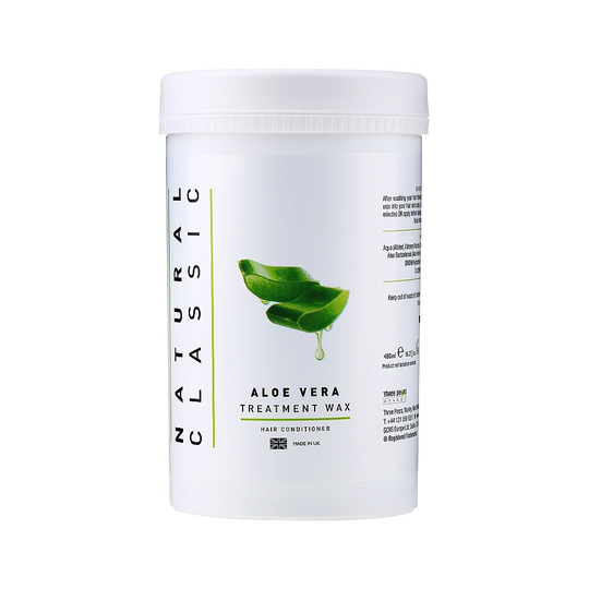 NATURAL CLASSIC ALOE VERA TREATMENT WAX/ HAIR CONDITIONER 480G