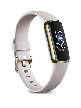 Fitbit Luxe Fitness Tracker - Soft Gold/Porcelain White