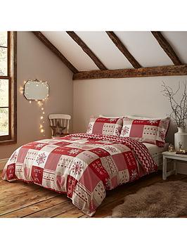 Catherine Lansfield Let It Snow Christmas Duvet Cover Set
