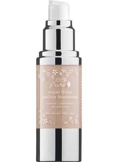 100% Pure Fruit Pigmented Healthy Foundation White Peach 30ml