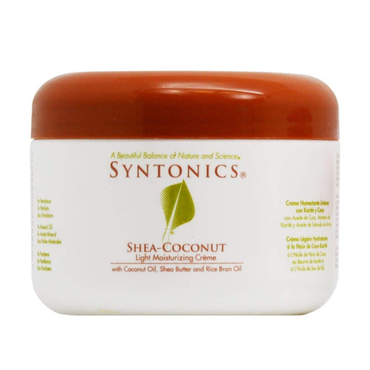 Syntonics Shea-Coconut Light Moisturizing Creme 8oz