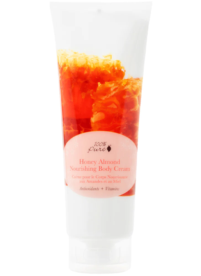 100% Pure Organic Honey Almond Body Cream 236ml