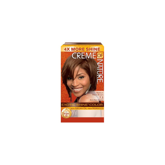 Creme of Nature Exotic Shine Colour Medium Warm brown 7.3