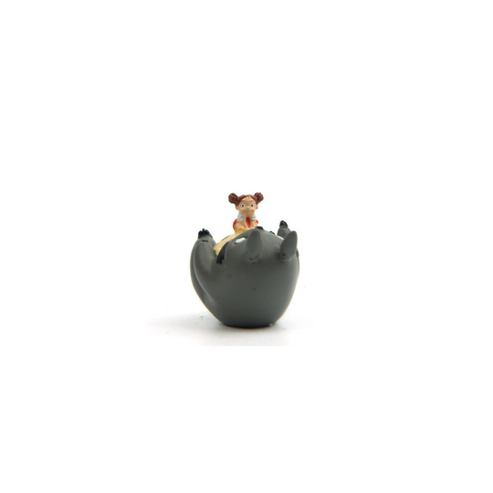 Miyazaki Hayao Studio Ghibli Sleep Mei With Totoro Figure Micro landscape Gift
