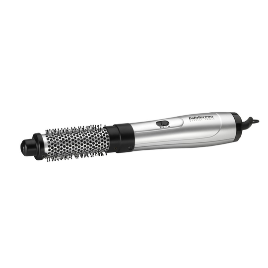 BaByliss PRO Ionic Hot Air Styler 800W Thermal Hot Hair Brush 34mm BAB2638U