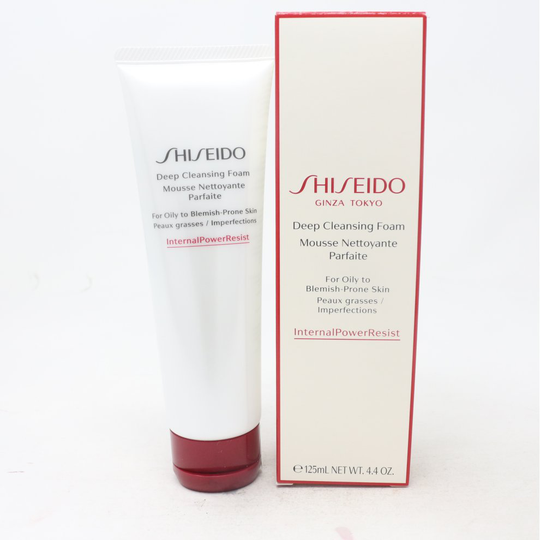 Shiseido Deep Cleansing Foam 4.4oz/125ml New With Box