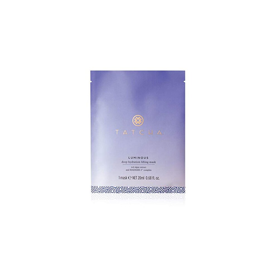 Tatcha Luminous Deep Hydration Lifting Mask: Anti-Aging Single Use Mask for Luminous Skin (20 ml | 0.68 oz)