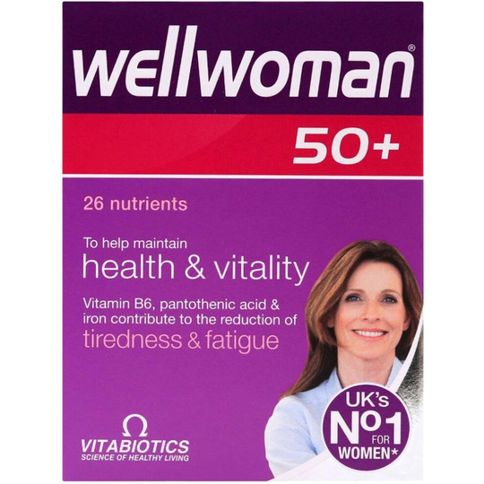 Vitabiotics Wellwoman 50+ Tablets 30's