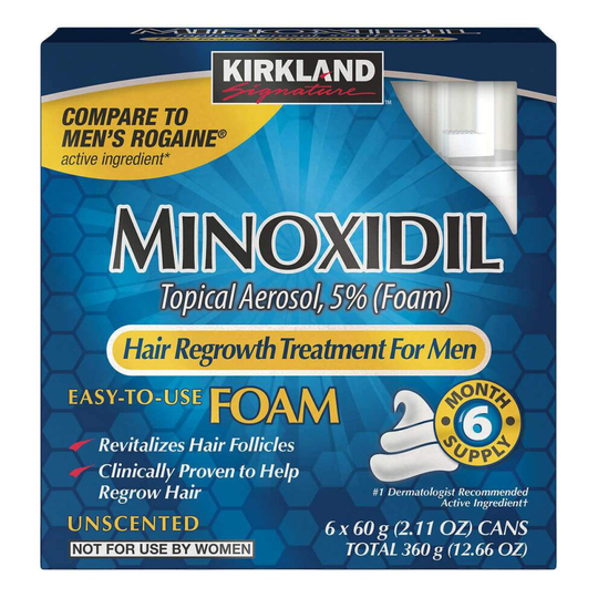 6 Months Kirkland Foam for hair treatment by Kirkland Signature
