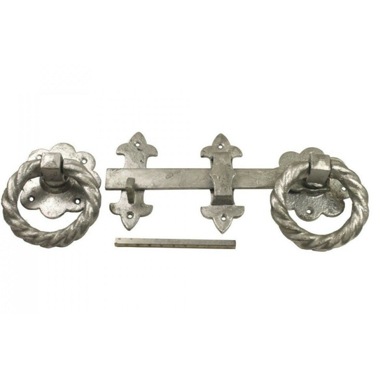 Ring Latch 10" Cast Iron Galvanised