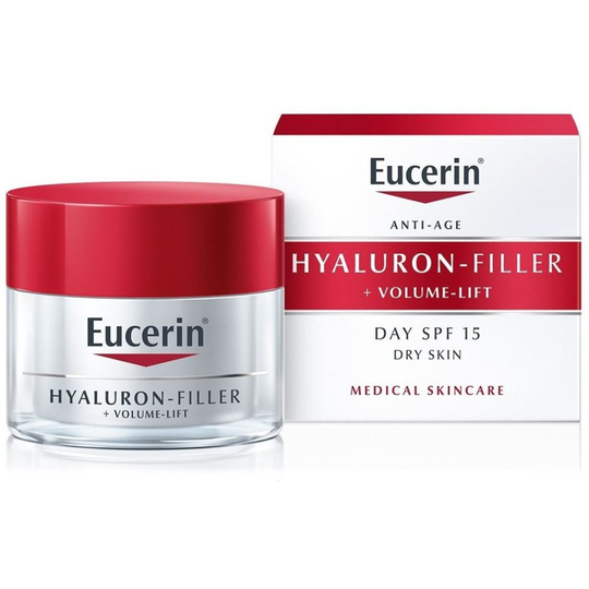 Eucerin Anti-Age Hyaluron-Filler + Volume-Lift Day Cream SPF15 for Dry Skin 50ml
