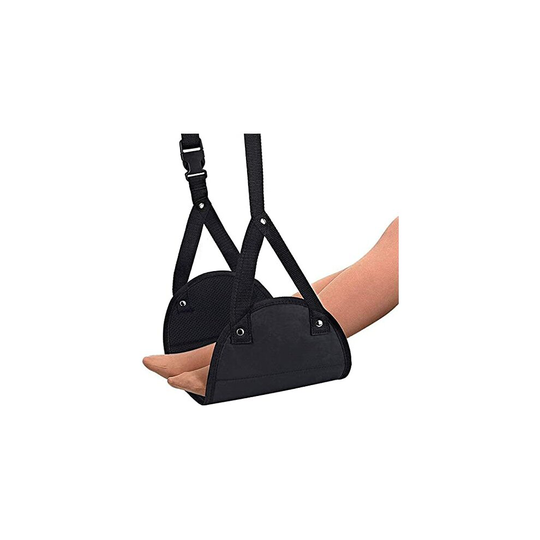 Airplane Footrest - Best Travel Foot Rest, Airplane Travel Accessories, No Clashing Foot Hammock & Portable Plane Leg Rest, Provides Relaxation and