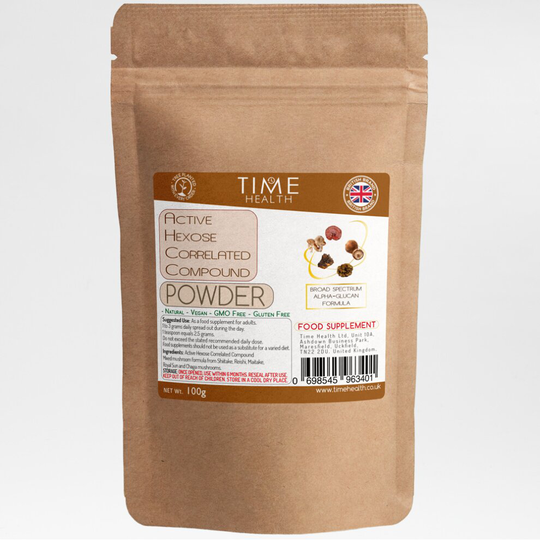 (100g Powder) High Strength Active Hexose Correlated Compound - Alpha Glucan Formula - UK Manufactured - Pullulan