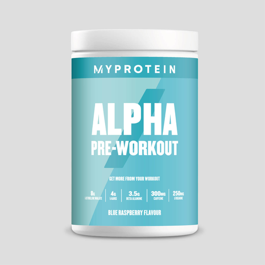 Alpha Pre-Workout - 600g - Blue Raspberry