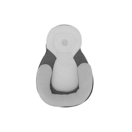 (Grey) Baby Infant Newborn Pillow Cushion Prevent Flat Head Sleep Nest Anti Roll