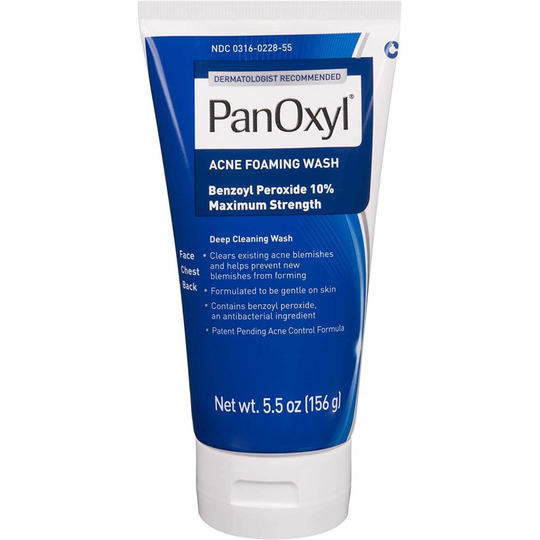 PanOxyl Acne Foaming Wash - 10% - 5.5oz (156g)