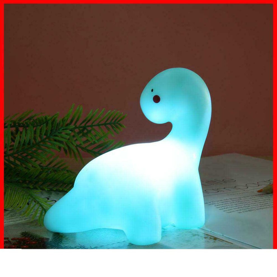 Cute Dinosaur LED Night Light Kids Bedroom Table Sleeping Lamp