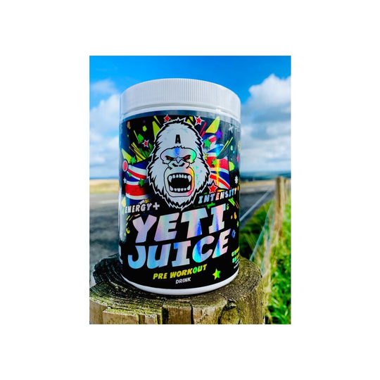 (Gummy Bears) Gorillalpha Yeti Juice Energy & Focus Pre Workout 480g