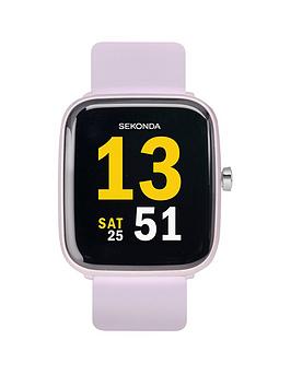 Sekonda Ladies Motion Silicone Strap Smartwatch - Lilac