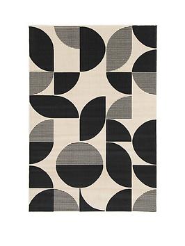 Very Home Creation Circles Shapes Rug