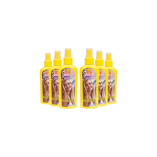 Sun-In with Lemon, Spray-In Hair Lightener, 4.7 Ounce (Pack of 6)