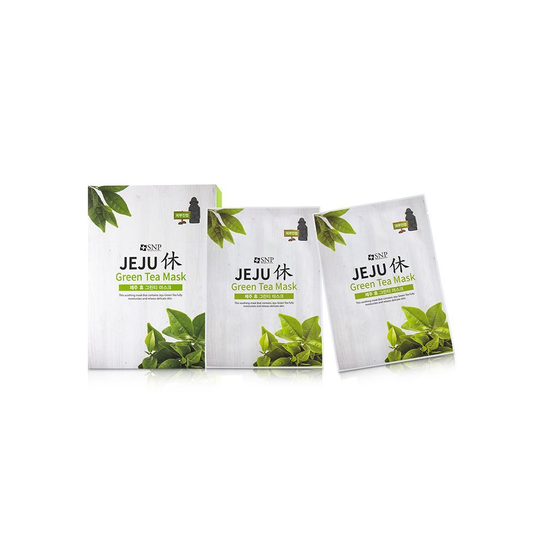 Jeju Green Tea Mask (soothing) - 10x22ml/0.74oz