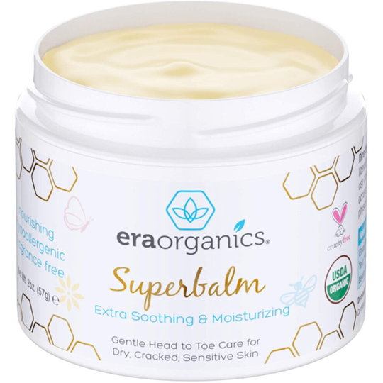Era Organics Healing Ointment for Babies - USDA Certified Organic Natural Gentle Moisturizer for Sensitive Skin Prone to Baby Eczema, Cradle Cap