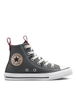 Converse Chuck Taylor All Star Relaxed Classic Childrens Hi Top Trainers