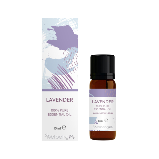 WellbeingMe Lavender Pure Essential Oil 10ml | Promotes Relaxation & Calm in Preparation for Sleep