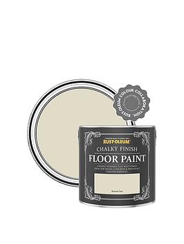 Rust-Oleum Chalky Finish Floor Paint In Relaxed Oats &Ndash; 2.5-Litre Tin